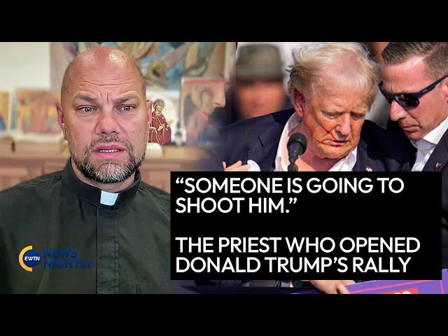 The Priest Who Prayed on Stage Moments Before Trump Shooting.