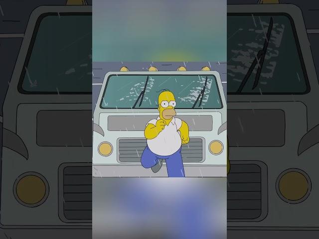 The simpsons go on vacation without Homer  #shorts #viral