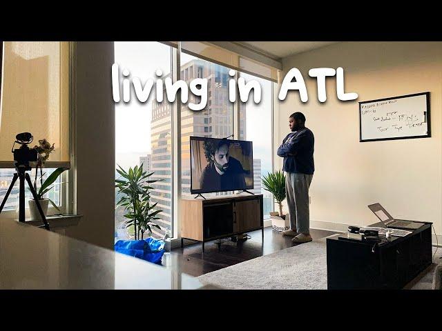 My New Routine in my ATL Apartment | Living Alone Diaries