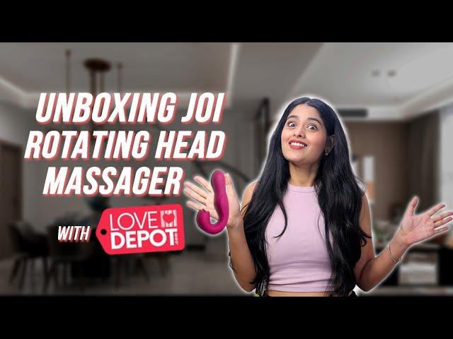 Unboxing Love Depot : JOI rotating Head G Spot Vibe and Clit Licker | A Must-Have Sex toy