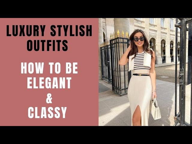 Mastering the Old Money Style: Chic Clothing Essentials | Quiet Luxury Outfits