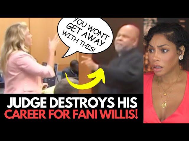 Fulton County Judge EXPOSED by Trump Attorney Ashleigh Merchant for Secret Meeting with Fani Willis!