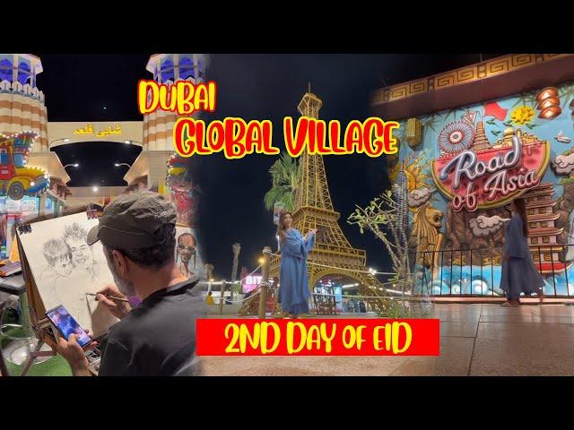 Dubai Global Village Full Tour 2024 | Best Places For Holidays In Dubai | Puri Duniya Ka Tour #uae