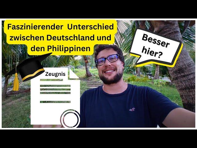 Ein Uni-Abschluss auf den Philippinen hat seinen Preis +  großen kulturellen Unterschied ...