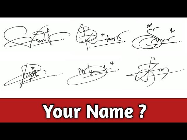 ️ Signature Tutorial | How To Make Your Own Signature