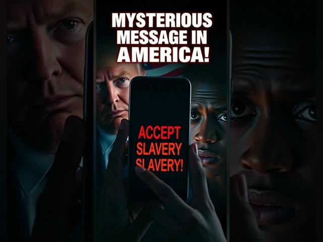 "Mysterious Message Shocks America – Accept Slavery?" #facts #mystery #shorts #rapidhistory