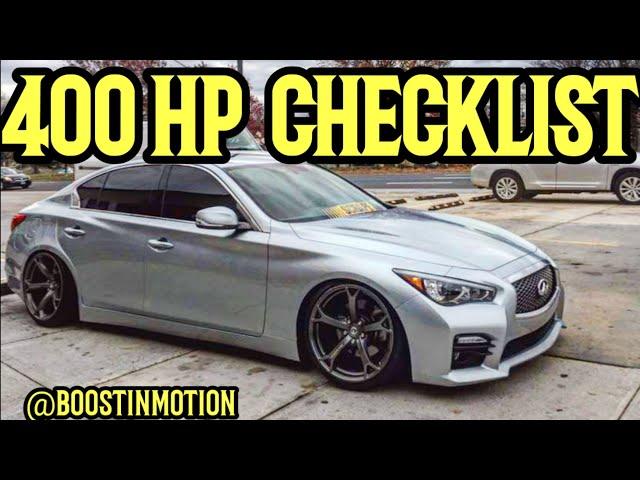 Q50 3.7 400hp mods list