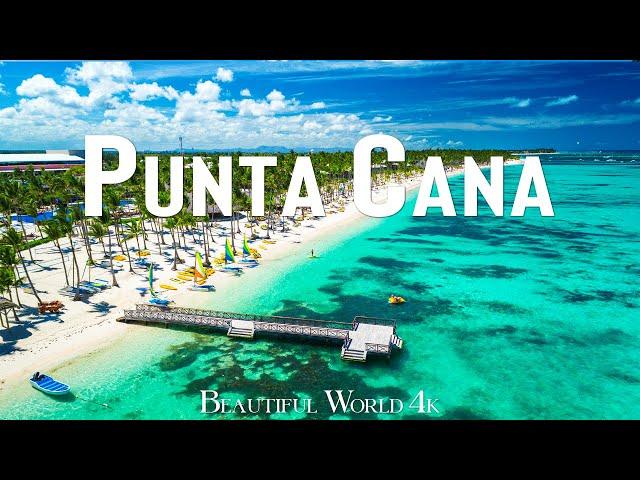 PUNTA CANA 4K - DOMINICAN REPUBLIC IN 4K Drone Footage (ULTRA HD) - Relaxing Piano Music