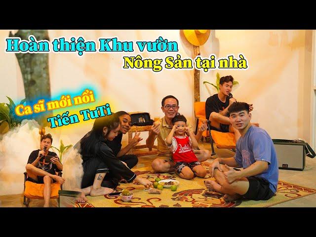 Cô Gái Châu Phi || khu vườn mini dần dần hiện hình