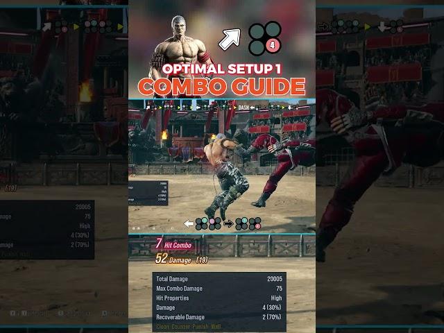TEKKEN 8 Bryan Fury Combo Guide | UF4 Optimal Setup 1 No Walls