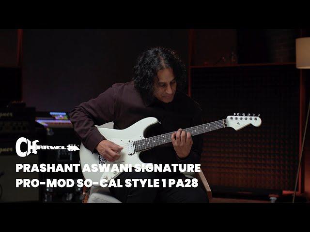 Prashant Aswani Showcases His Charvel Signature Pro-Mod So-Cal Style 1 PA28