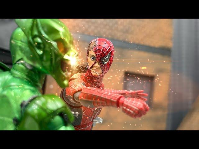 stop motion Spider-Man vs Green Goblin - Final Fight Spider-Man (2002)