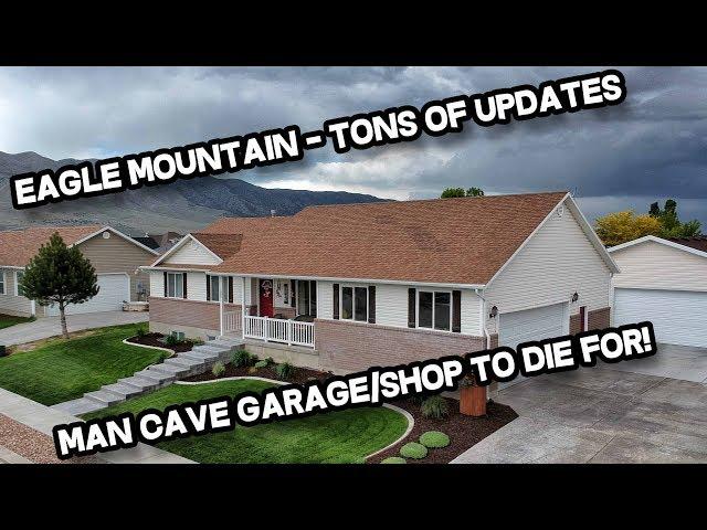 6 Bed 3 Bath Eagle Mountain Rambler Home for Sale with Man Cave/Garage (Real Estate)