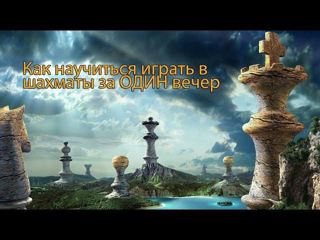 Как научиться играть в шахматы за один вечер?
