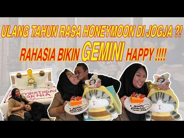 KE JOGJA CUMA BUAT SURPRISE BIRTHDAY MPOK NIA ?! EMANG BOLEH SE ROMANTIS ITU ??