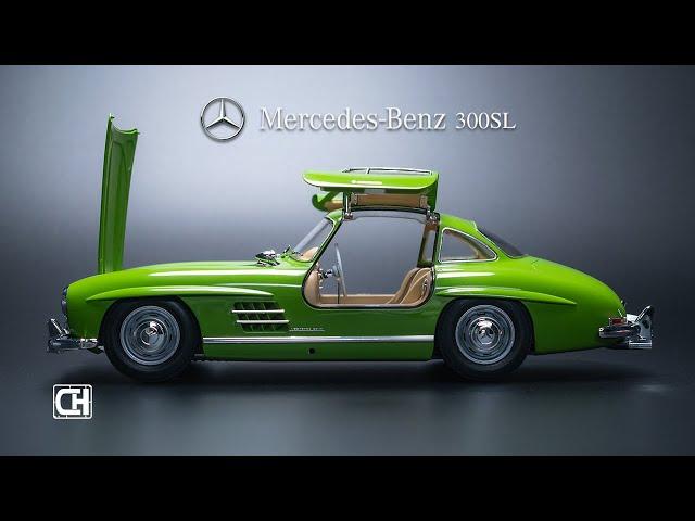 Building Tamiya Mercedes-Benz 300SL Scale Model Assembly Kit | Body & interior