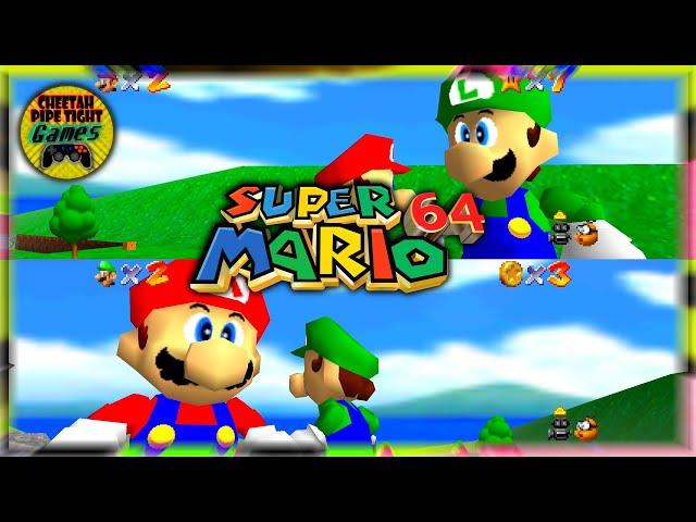 Showing My Wife Super Mario 64 Splitscreen (She's Never Played It)