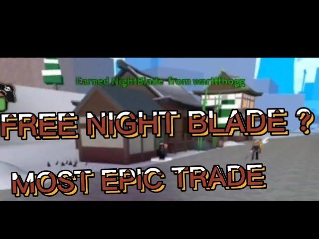 FREE NIGHT BLADE ? Kings legacy