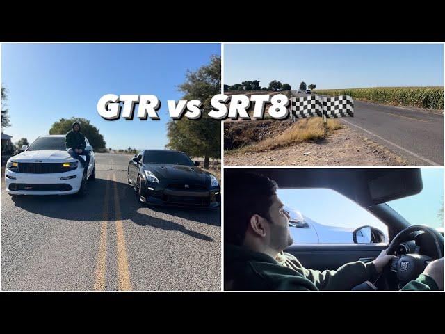 CORRI MI NISSAN GTR VS MI CHEROKEE SRT8 ¿CUAL GANO? (EL VITOLIAS)