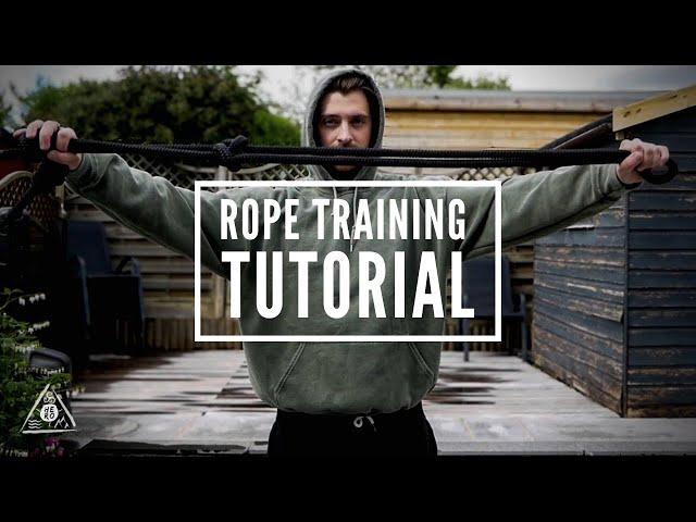 Rope Flow Training Tutorial: 3 Key Movements + How to Flow