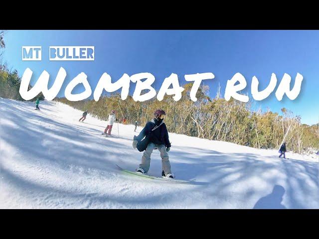 Mt Buller / Wombat Run / Aug 2021 / Snowboard