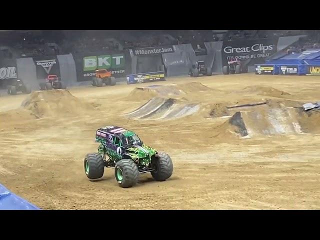 Grave Digger (Tyler Menninga) *WINNING* freestyle in San Antonio, TX (1/22/23) [Show 2]