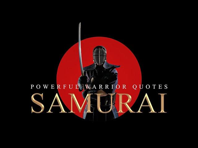 THE STRONGEST SAMURAI - Advice from an Old Sensei (Powerful Quotes)