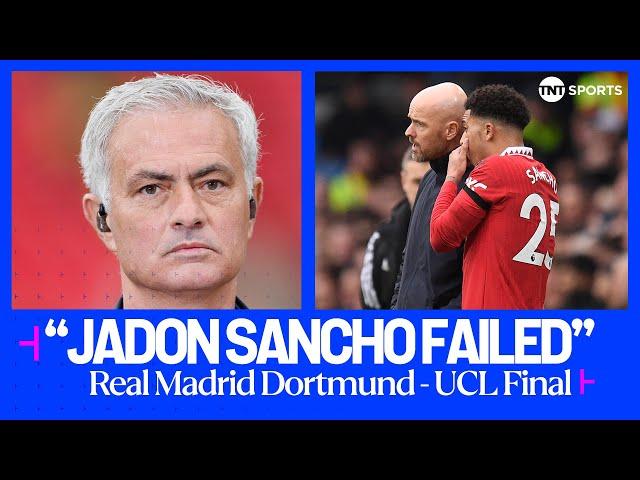 "Erik ten Hag didn't get the best out of him" | Jose Mourinho on Jadon Sancho at Manchester United 