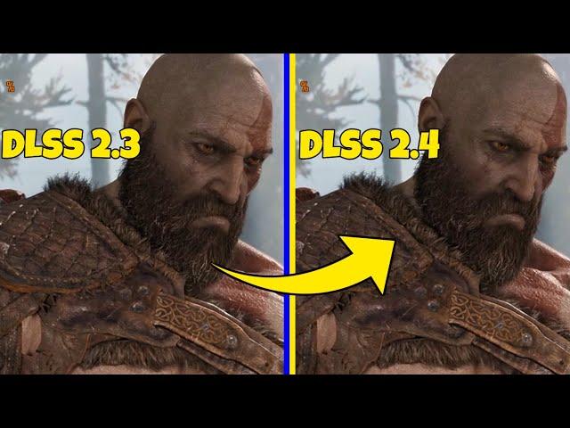I Compared DLSS 2.3 to 2.4 in God of War