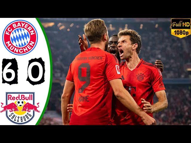 Bayern Munich vs Salzburg 6-0 Hіghlіghts & All Goals | Club Friendly 2025