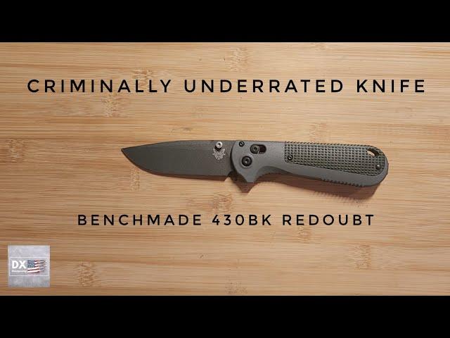 The Most Underrated Benchmade Knife | 430BK Redoubt Review