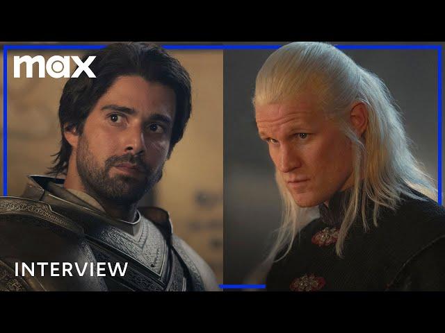 Matt Smith & Fabien Frankel Try Interviewing Each Other | House of the Dragon | Max