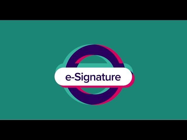 e-Signature in SmartSimple Cloud