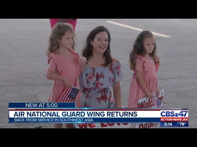 Air National Guard wing returns from service in Southwest Asia