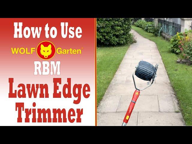 Wolf Garten RBM Lawn Edge Trimmer Demonstration