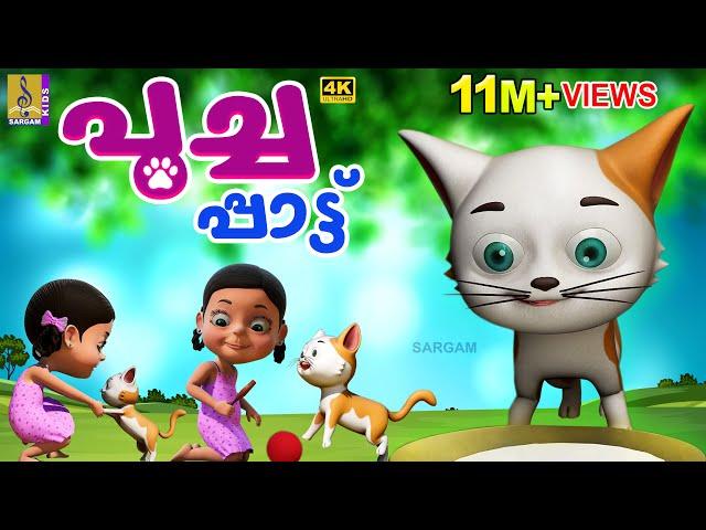 പൂച്ച പാട്ട് | Cat Cartoon Song | Poochapattu #cartoon #cartoonsforkids #catcartoons #cat #catsong