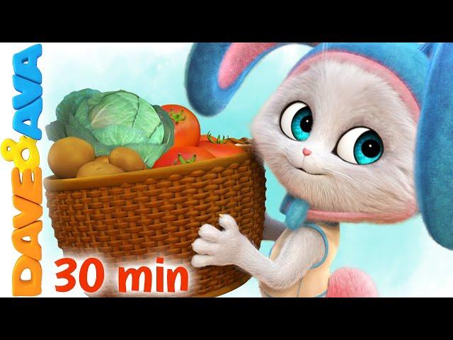   Oh, John the Rabbit | Dave and Ava Nursery Rhymes | Kids Songs 