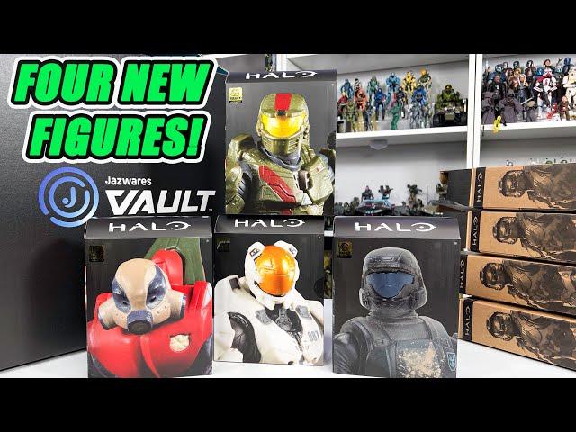 World Of Halo Jazwares Vault Jerome, Kelly, ODST, Grunt Major FIRST LOOK!