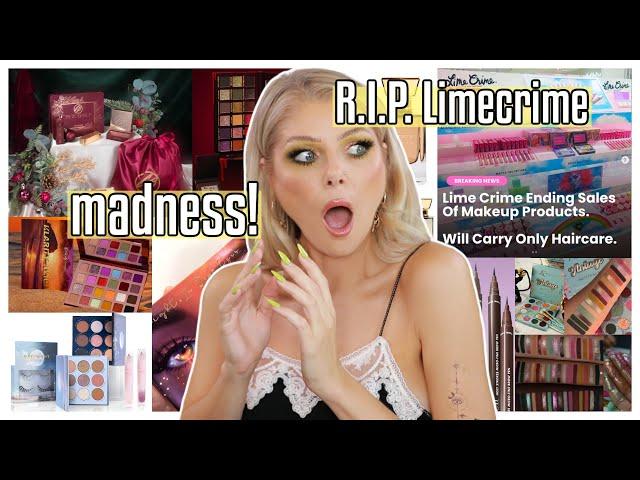 LIMECRIME IS SHUTTING DOWN?!  | New Makeup Releases 341