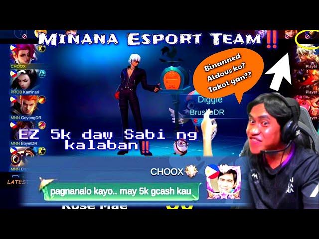 Choox, Nanghamon Ulit Kasama ang Minana Team‼️5K pesos Sa Makakatalo Sakanila !