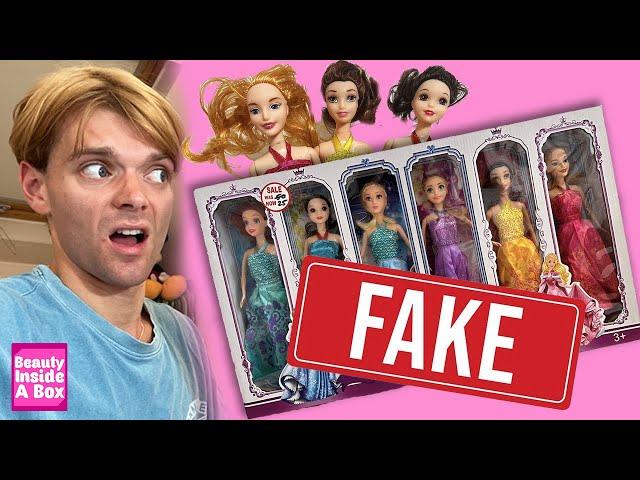 Weird FAKE Disney Princess Doll Set Unboxing! PART 10