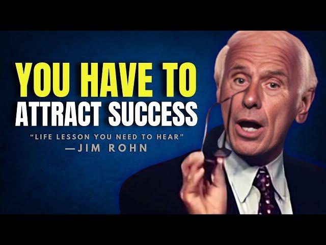 HOW TO ATTRACT SUCCESS WITH THE LAW OF ATTRACTION - Jim Rohn Motivation