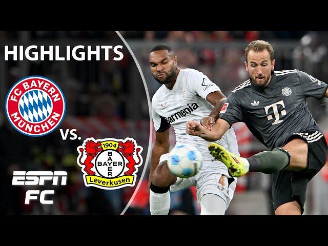  OKTOBERFEST SHOWDOWN  Bayern Munich vs. Bayer Leverkusen | Bundesliga Highlights | ESPN FC