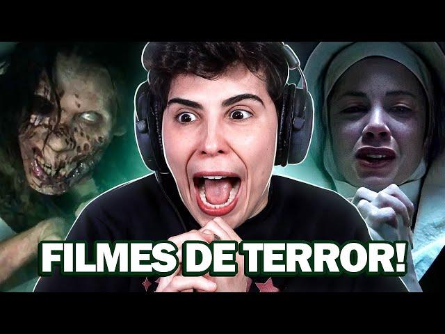 VENDO CENAS DE FILME DE TERROR - sem contexto claro | REACT