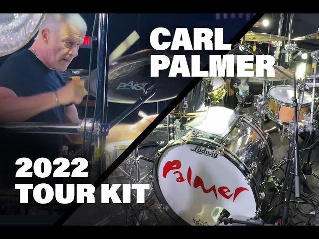 Carl Palmer - ELP - 2022 Tour Kit Rundown