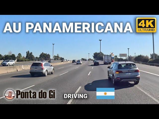 UN VIAJE hasta EL TALAR por PANAMERICANA #driving TOUR virtual 4K UHD AMBA BUENOS AIRES - ARGENTINA