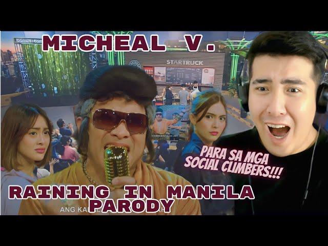 [REACTION] Waiting here sa Pila (Raining in Manila Parody) by Bitoy