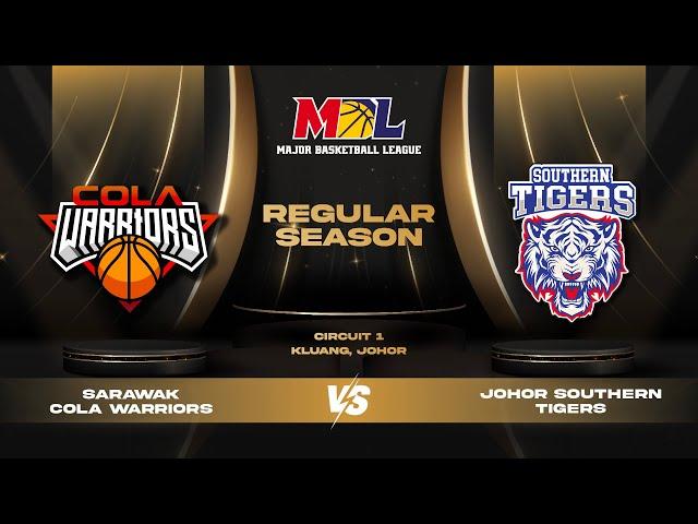 [ENG] MBL Regular Season 2024 | G6 | Sarawak Cola Warriors VS Johor Southern Tiger