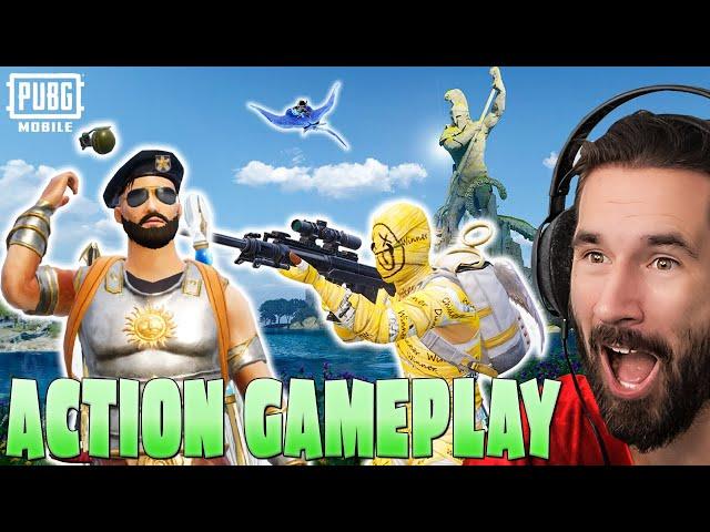 Underwater Palace Has Insane Squad Fights! Best Gameplay  PUBG MOBILE