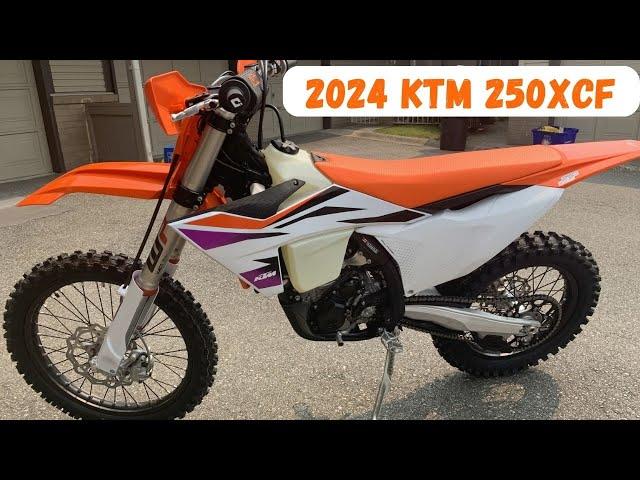 2024 KTM 250XCF Bike Build